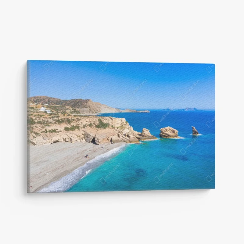 Obraz na płótnie turkusowa nadmorska oaza – Wallissimo®