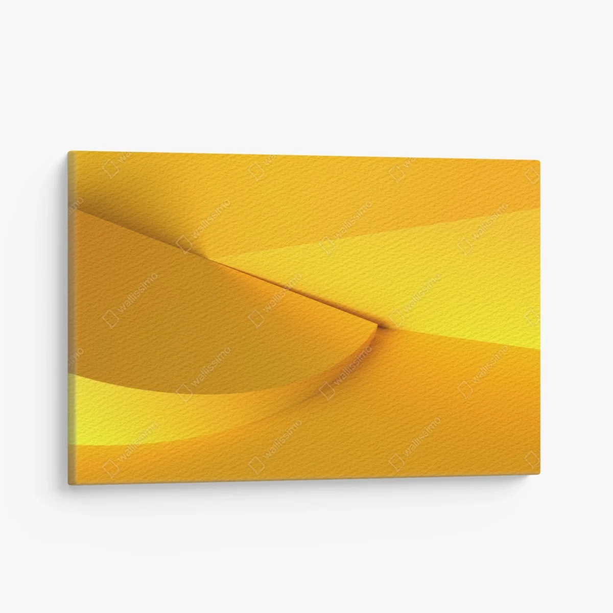 Obraz na płótnie żółta geometryczna abstrakcja 3d – Wallissimo® Obraz na płótnie żółta geometryczna abstrakcja 3d – Wallissimo®