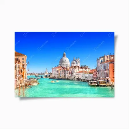 Plakat Wenecja wielki kanał panorama – Wallissimo®