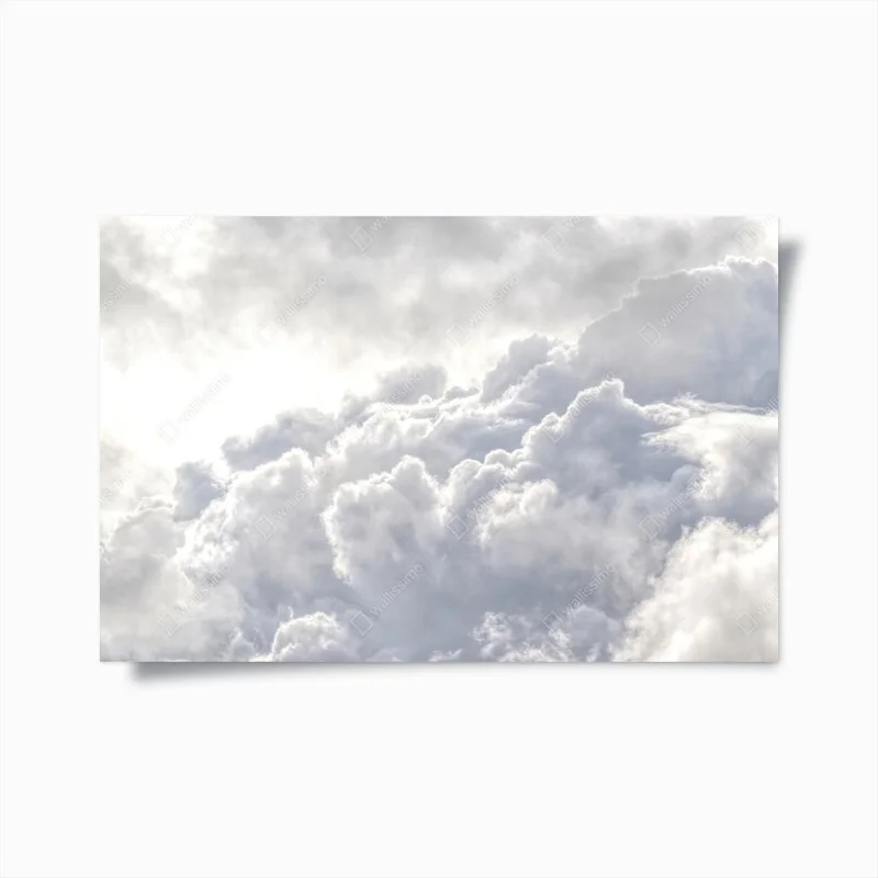 Plakat eteryczny pejzaż chmur