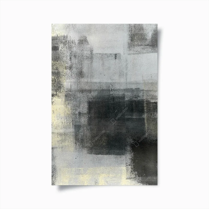 Plakat subtelna monochromatyczna faktura