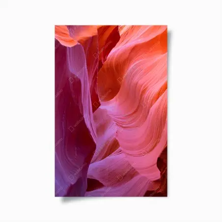 Plakat Antelope Canyon fale piaskowca – Wallissimo®