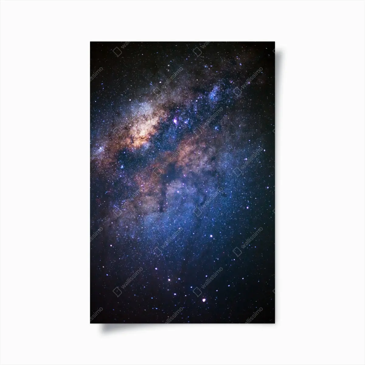 Plakat droga mleczna nocne niebo – Wallissimo® Plakat droga mleczna nocne niebo – Wallissimo®