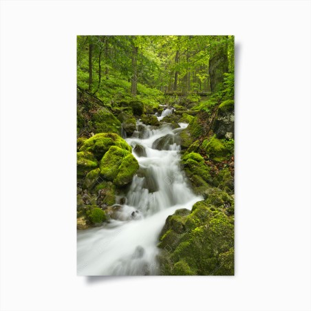 Plakat mechowy wodospad – Wallissimo®