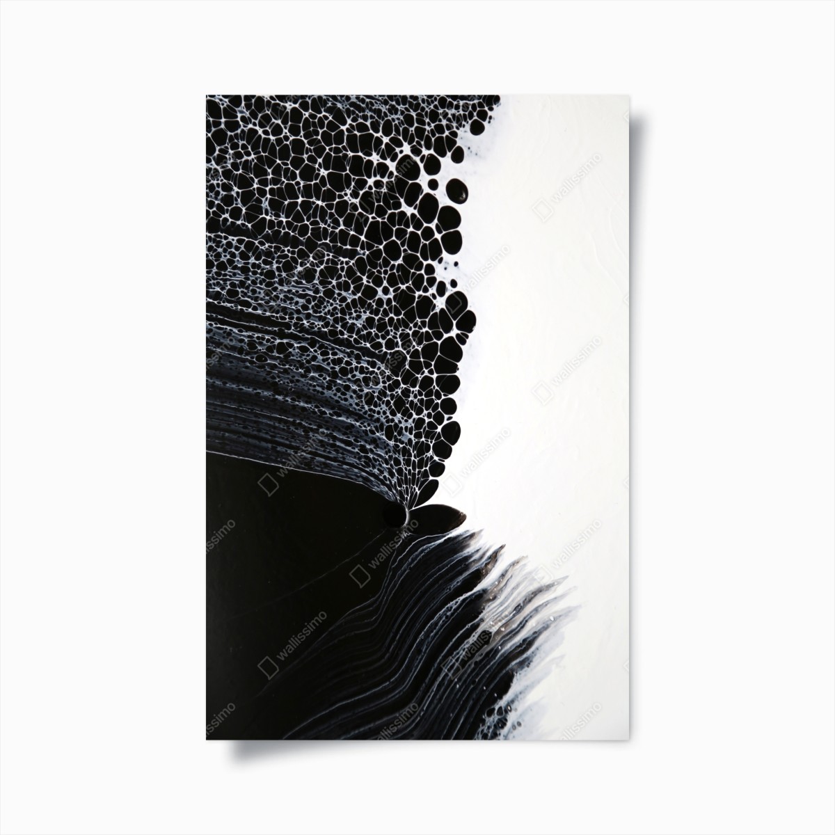 Plakat monochromatyczny przepływ komórek – Wallissimo®