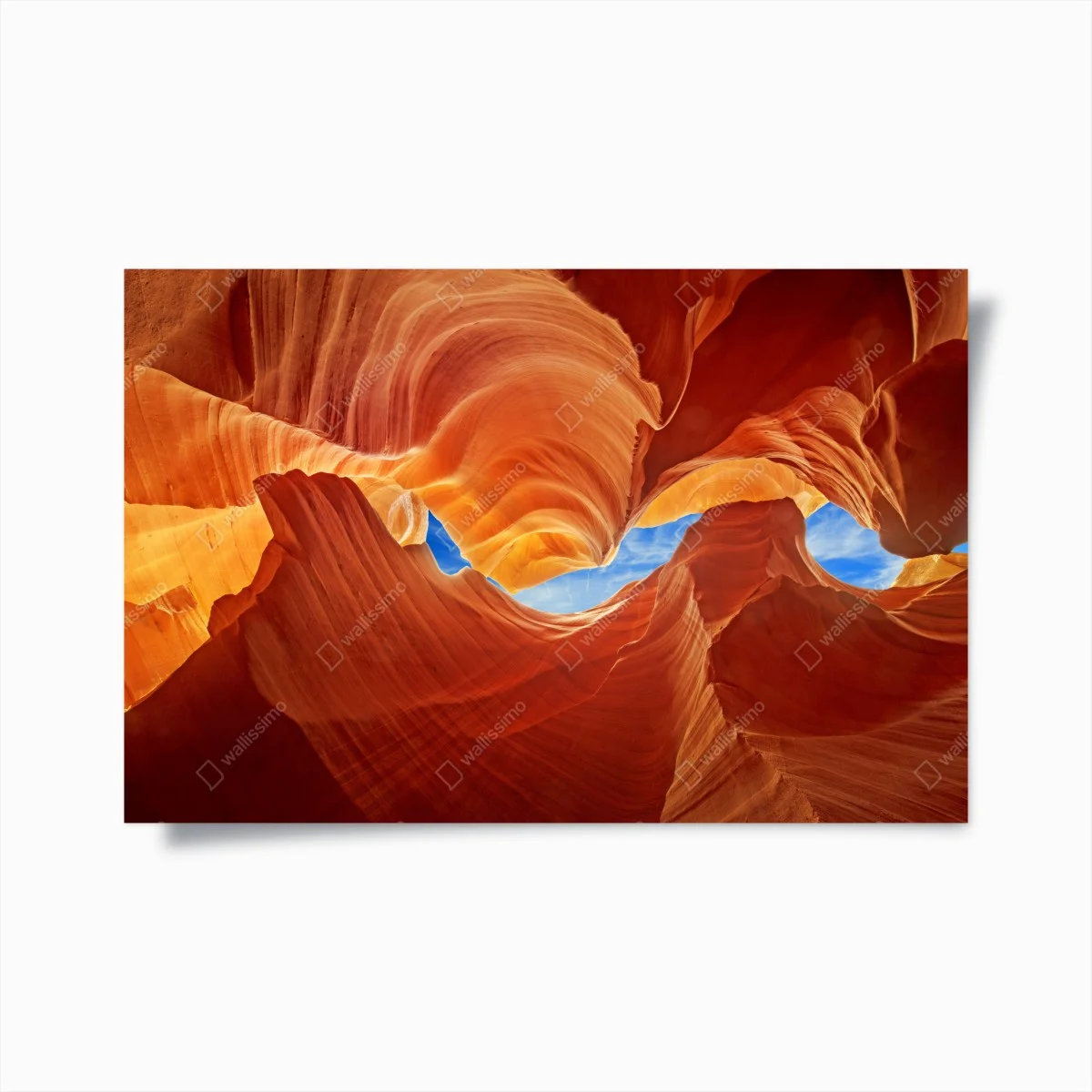 Plakat Antelope Canyon wirujące piaskowcowe formy – Wallissimo® Plakat Antelope Canyon wirujące piaskowcowe formy – Wallissimo®