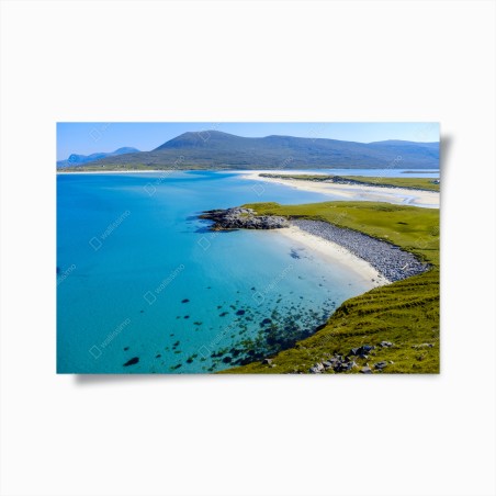 Plakat spokojna turkusowa plaża – Wallissimo®