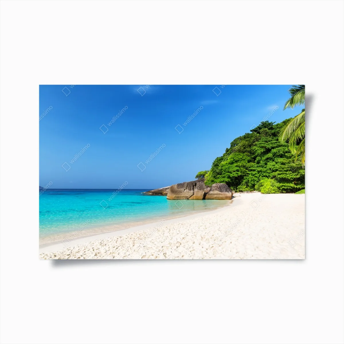 Plakat Wyspy Similan turkusowa plaża – Wallissimo® Plakat Wyspy Similan turkusowa plaża – Wallissimo®