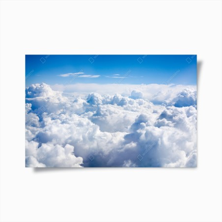 Plakat spokojny niebiański pejzaż chmur – Wallissimo®