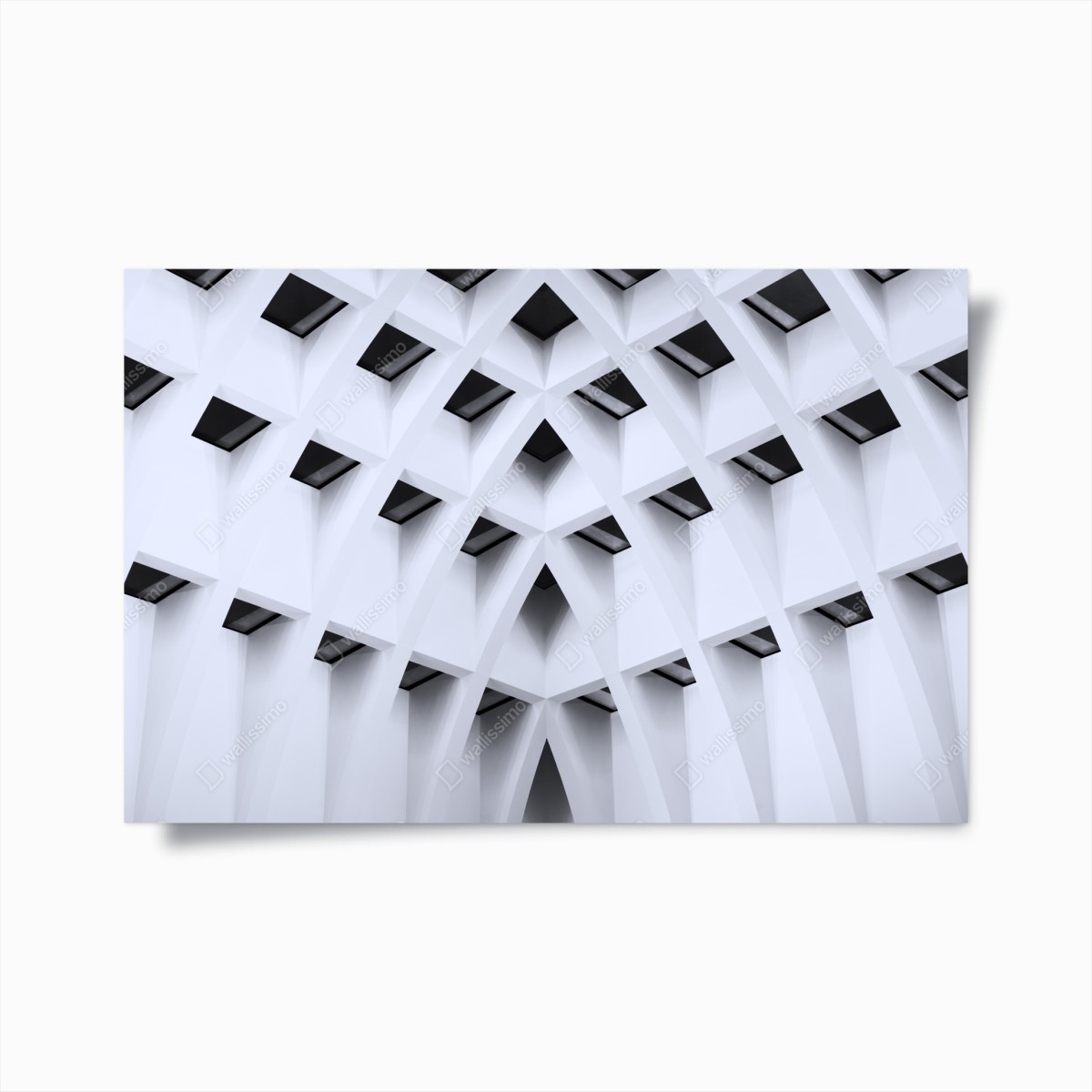 Plakat geometryczny łukowy sufit – Wallissimo®