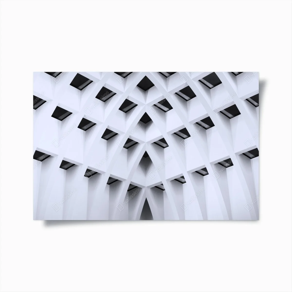 Plakat geometryczny łukowy sufit – Wallissimo® Plakat geometryczny łukowy sufit – Wallissimo®