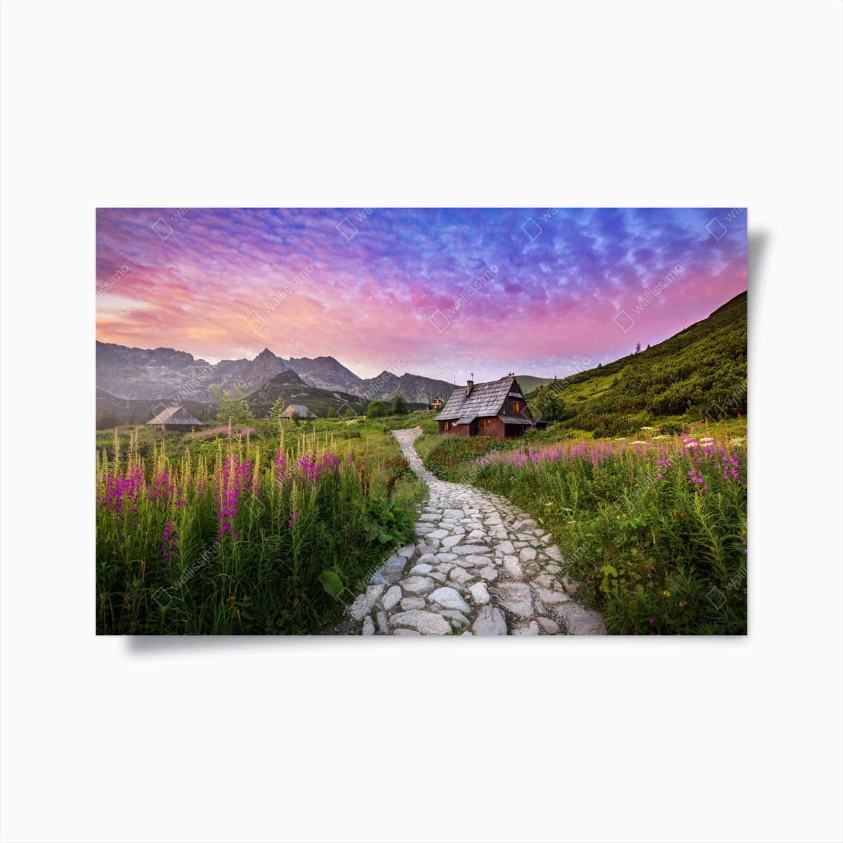 Plakat wschód słońca nad Hala Gasienicowa – Wallissimo®