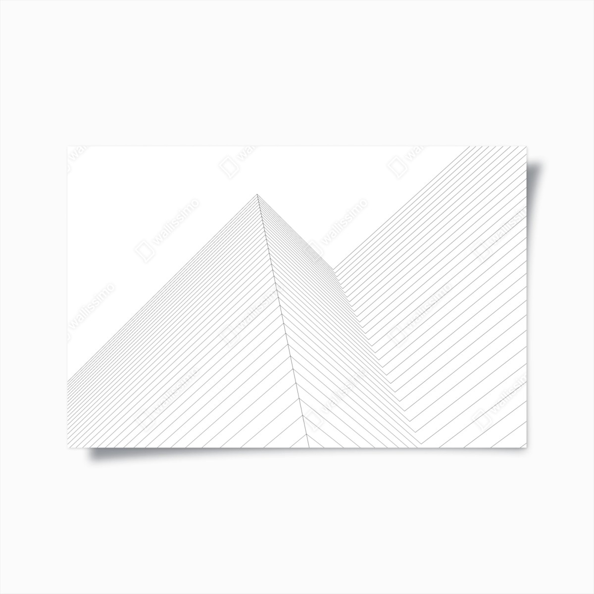 Plakat geometryczne linie architektoniczne – Wallissimo®