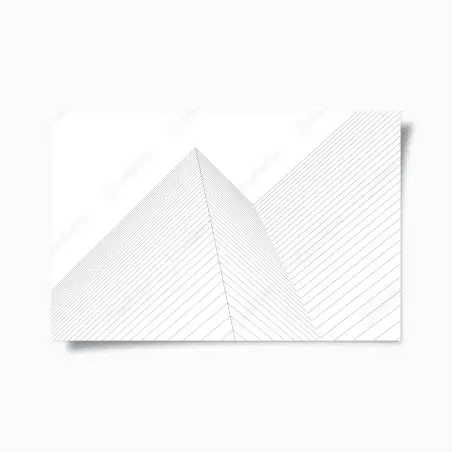 Plakat geometryczne linie architektoniczne – Wallissimo®