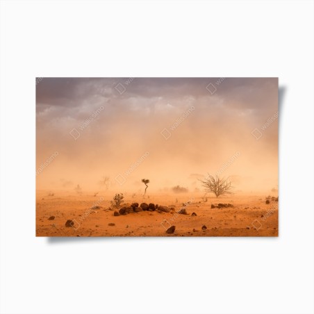 Plakat burza piaskowa nad Dollo Ado, Etiopia – Wallissimo®