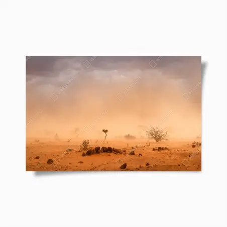 Plakat burza piaskowa nad Dollo Ado, Etiopia – Wallissimo®