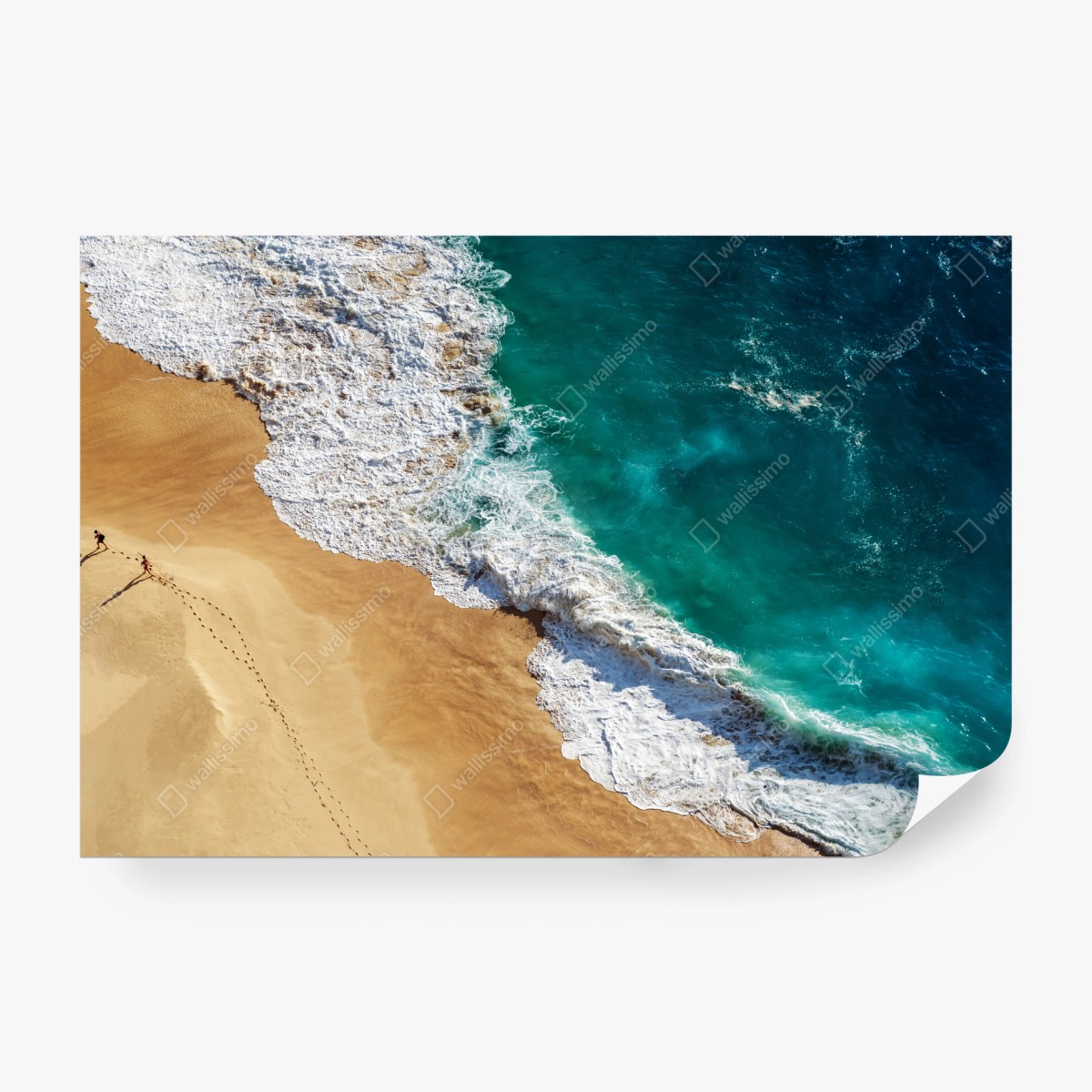 Fototapeta turkusowe fale na plaży Kelingking – Wallissimo® Fototapeta turkusowe fale na plaży Kelingking – Wallissimo®