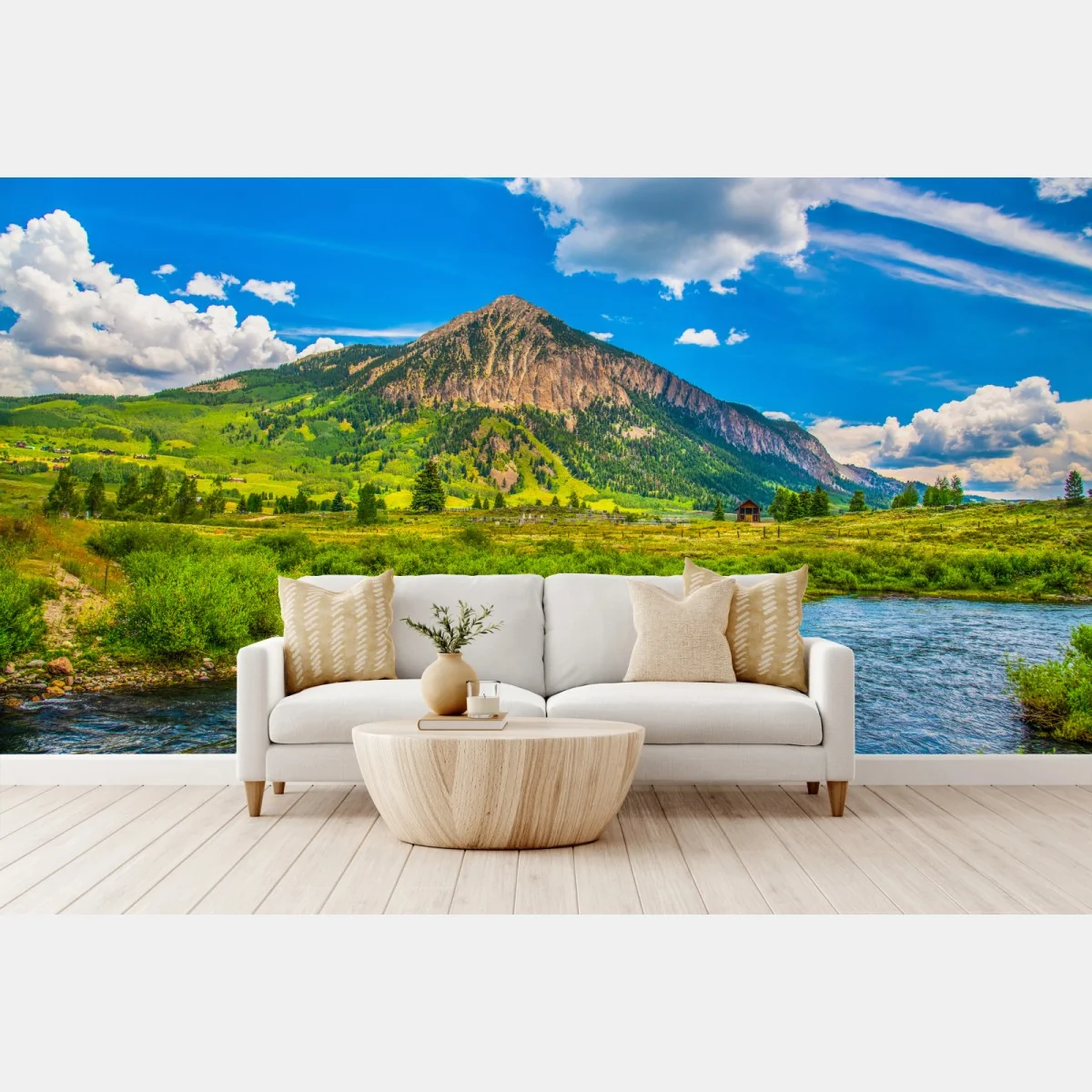 Fototapeta słoneczne góry Crested Butte, Kolorado – Wallissimo® Fototapeta słoneczne góry Crested Butte, Kolorado – Wallissimo®