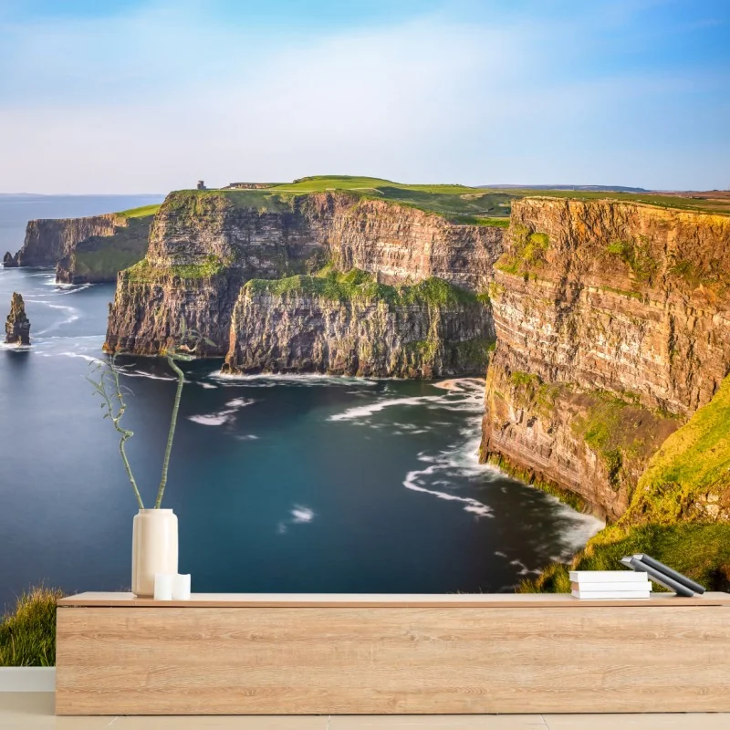 Fototapeta majestatyczne klify nad głębokim morzem – Wallissimo® Fototapeta majestatyczne klify nad głębokim morzem – Wallissimo®