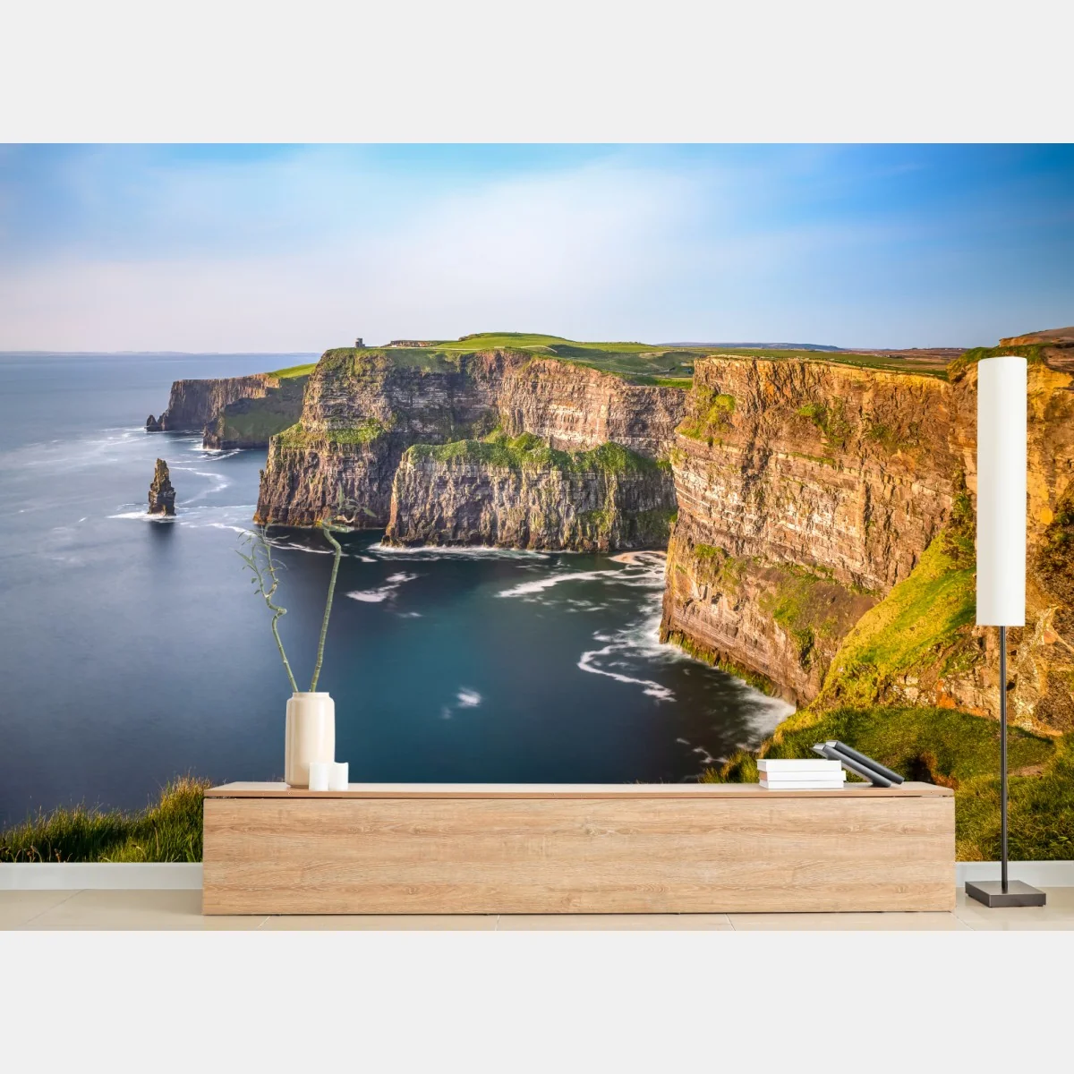 Fototapeta majestatyczne klify nad głębokim morzem – Wallissimo® Fototapeta majestatyczne klify nad głębokim morzem – Wallissimo®