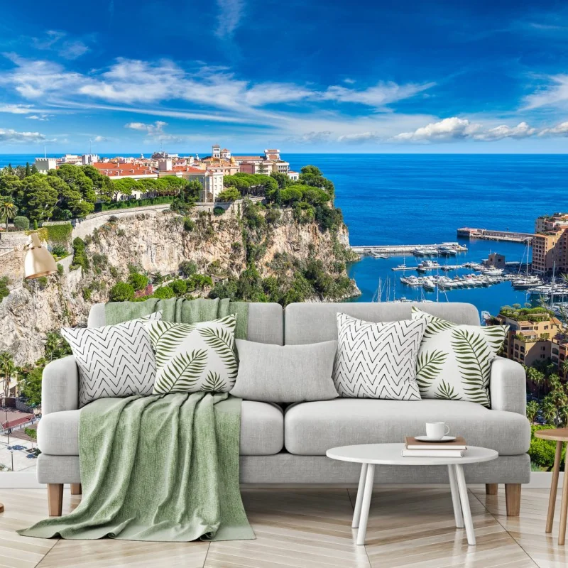 Fototapeta panorama portu Monte Carlo – Wallissimo® Fototapeta panorama portu Monte Carlo – Wallissimo®