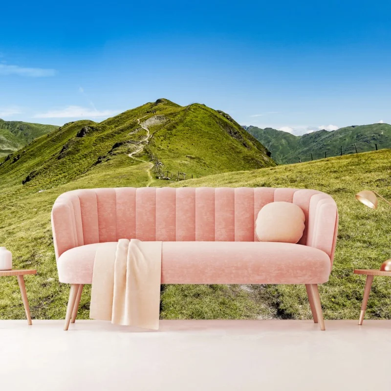 Fototapeta kręty szlak w Zillertalu – Wallissimo® Fototapeta kręty szlak w Zillertalu – Wallissimo®