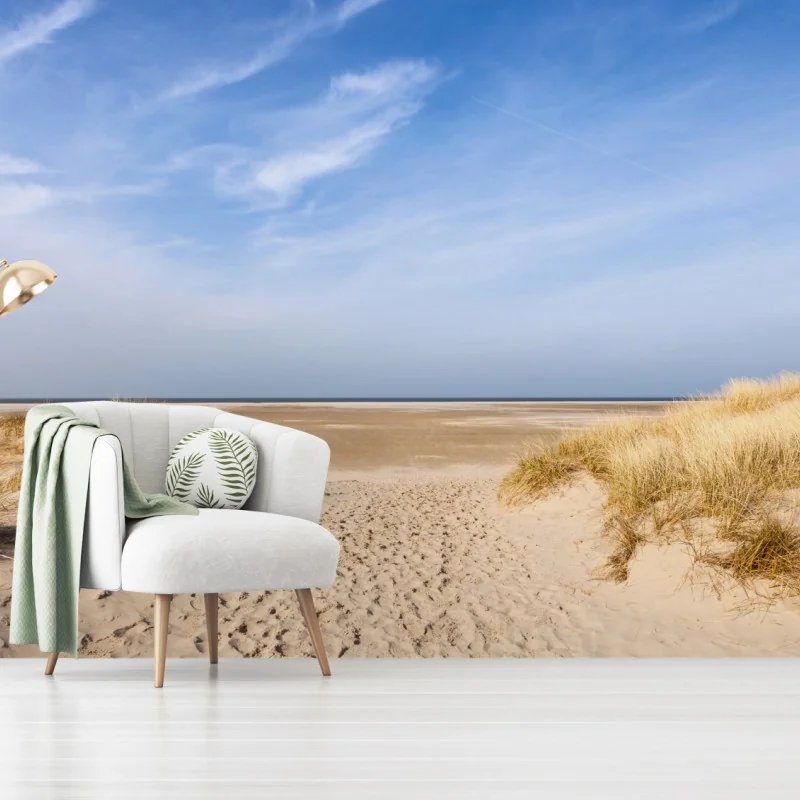 Fototapeta spokojne wydmy na wybrzeżu Niemiec – Wallissimo® Fototapeta spokojne wydmy na wybrzeżu Niemiec – Wallissimo®