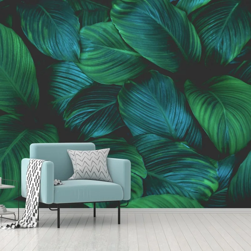 Fototapeta bujne tropikalne liście – Wallissimo® Fototapeta bujne tropikalne liście – Wallissimo®