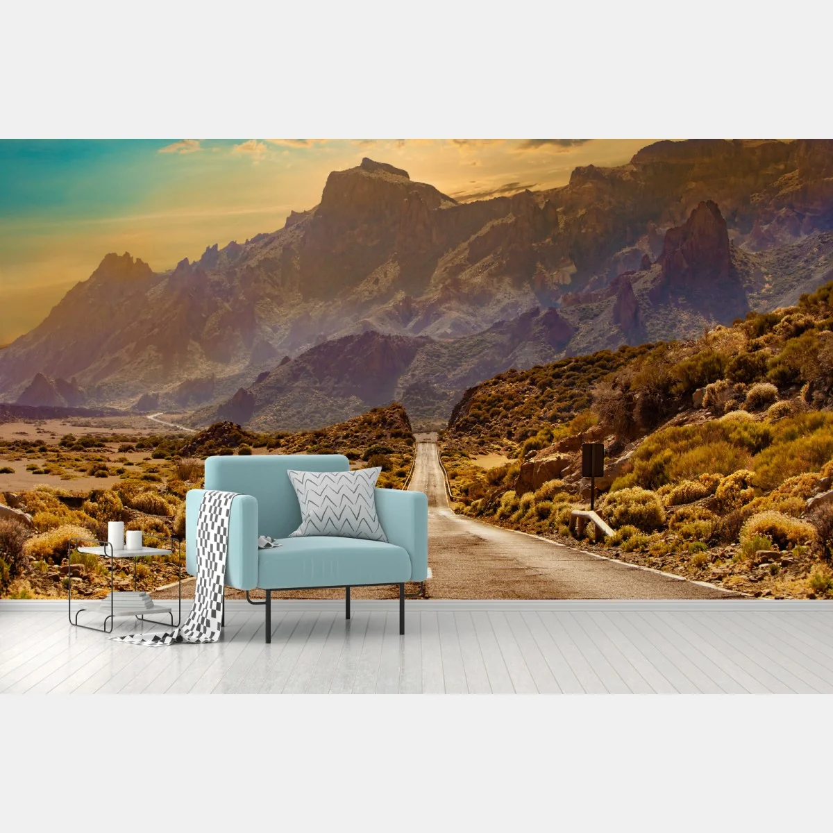 Fototapeta droga w góry na Teneryfie – Wallissimo® Fototapeta droga w góry na Teneryfie – Wallissimo®