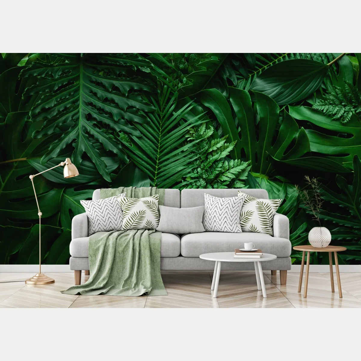 Fototapeta bujne tropikalne liście – Wallissimo® Fototapeta bujne tropikalne liście – Wallissimo®