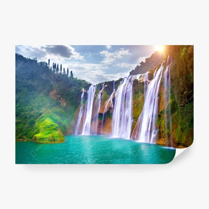 Fototapeta tradycyjna łódź na plaży Railay, Tajlandia – Wallissimo®