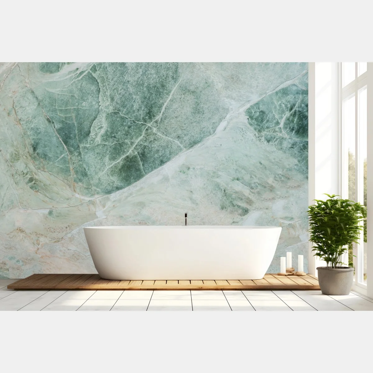 Fototapeta zielona marmurowa faktura abstrakcyjna – Wallissimo® Fototapeta zielona marmurowa faktura abstrakcyjna – Wallissimo®