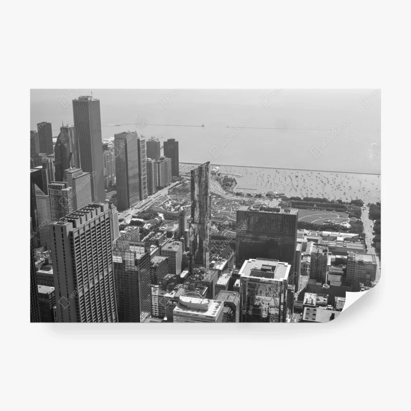 Fototapeta Singapur panorama miasta o zmierzchu – Wallissimo®