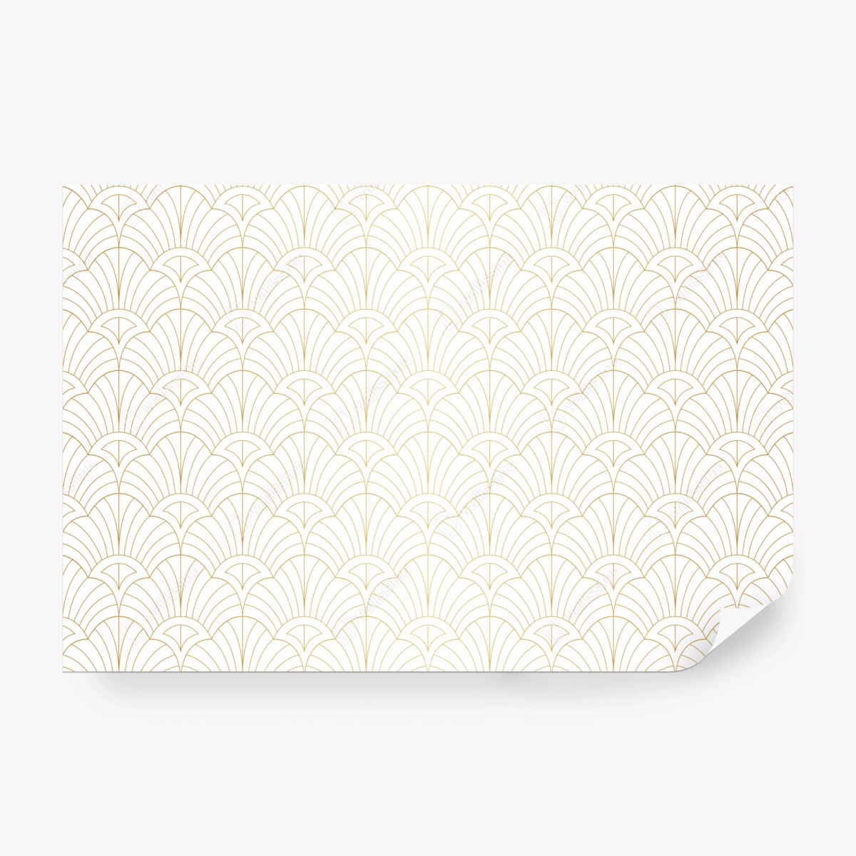 Fototapeta złoty wzór art deco – Wallissimo® Fototapeta złoty wzór art deco – Wallissimo®