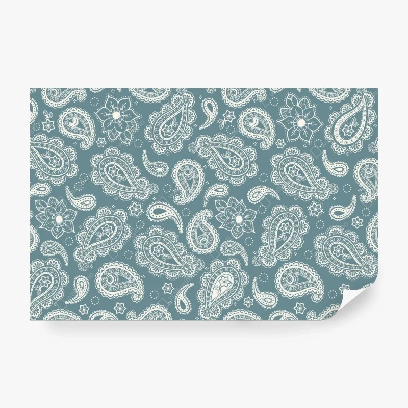 Fototapeta leśni przyjaciele - kwiatowy wzór do pokoju dziecięcego – Wallissimo®