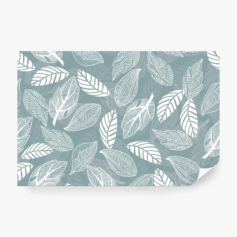 Fototapeta spokojny pastelowy zachód nad jeziorem z pomostem – Wallissimo®