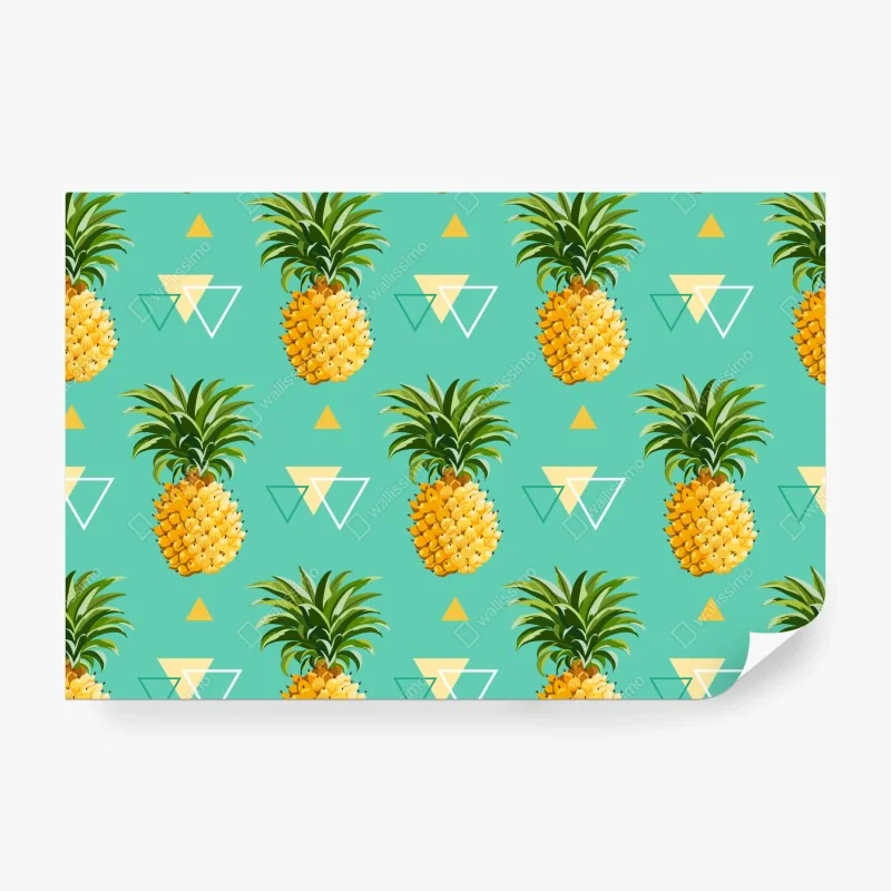 Fototapeta złoty zachód słońca nad spokojnym jeziorem – Wallissimo®