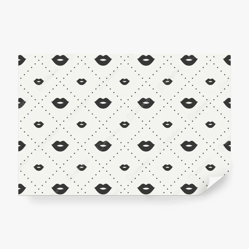 Fototapeta botaniczny wzór: delikatne kalie i liście monstery na szarym tle – Wallissimo®