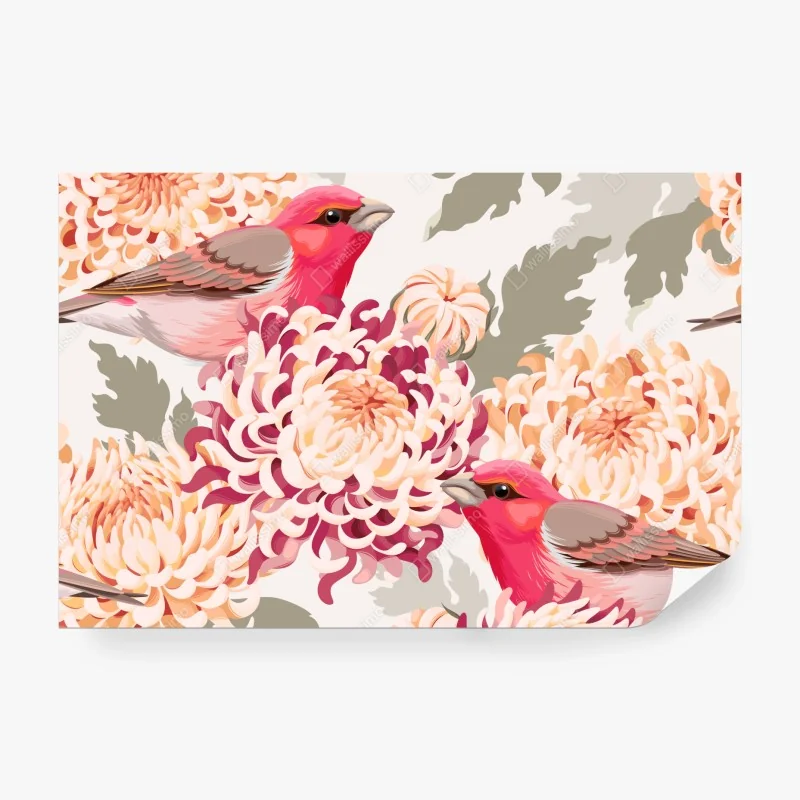 Fototapeta żywy abstrakcyjny wzór fal – Wallissimo®