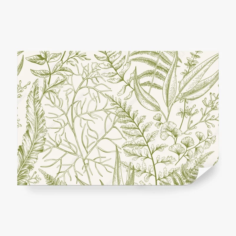 Fototapeta spokojne alpejskie jezioro z wyspą i kajakiem – Wallissimo®