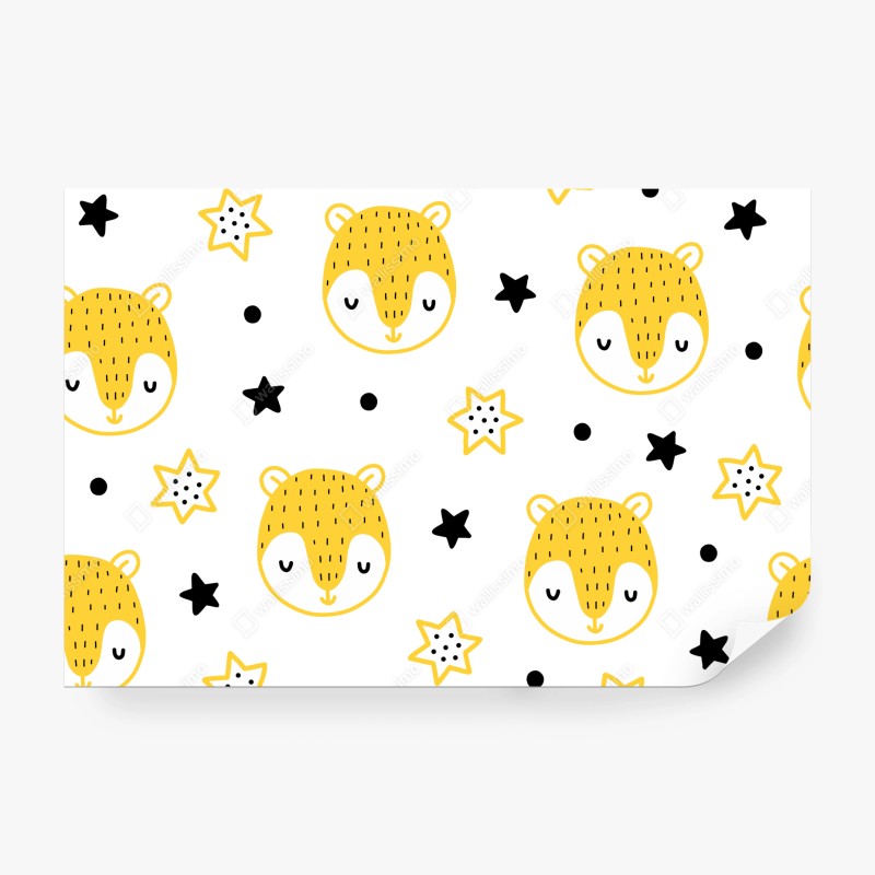 Fototapeta oświetlony kanion piaskowcowy z żywymi krzywiznami – Wallissimo®