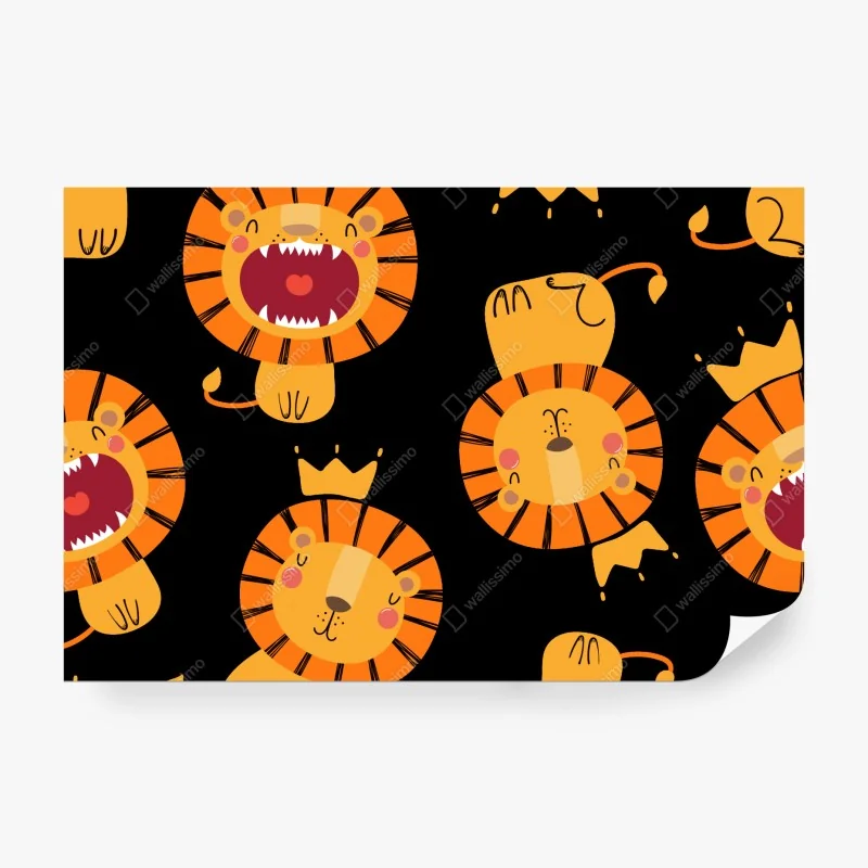 Fototapeta jeleń z cielakiem w zielonym lesie – Wallissimo®