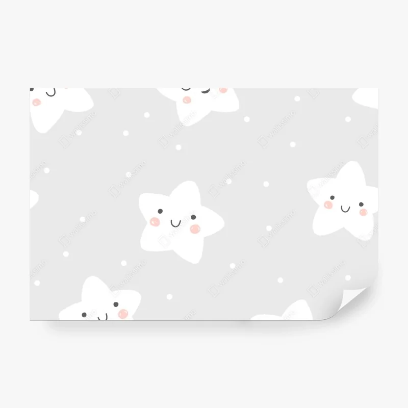 Fototapeta uroczy pastelowy wzór z lamami – Wallissimo®