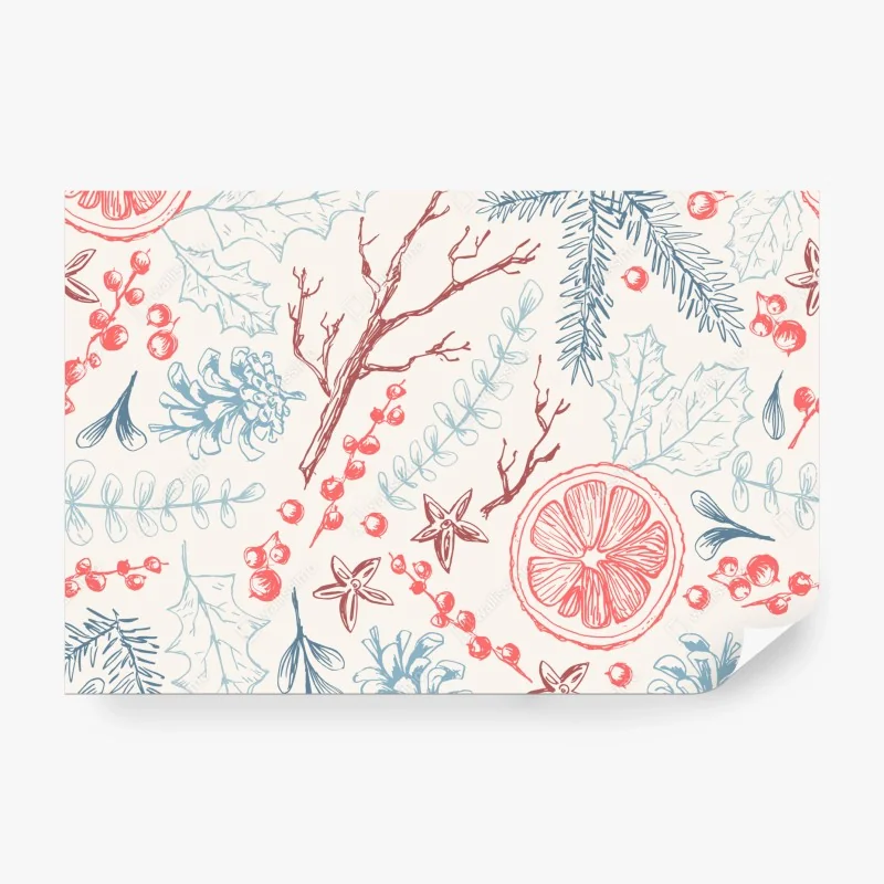 Fototapeta kolorowa mapa świata ze zwierzętami – Wallissimo®