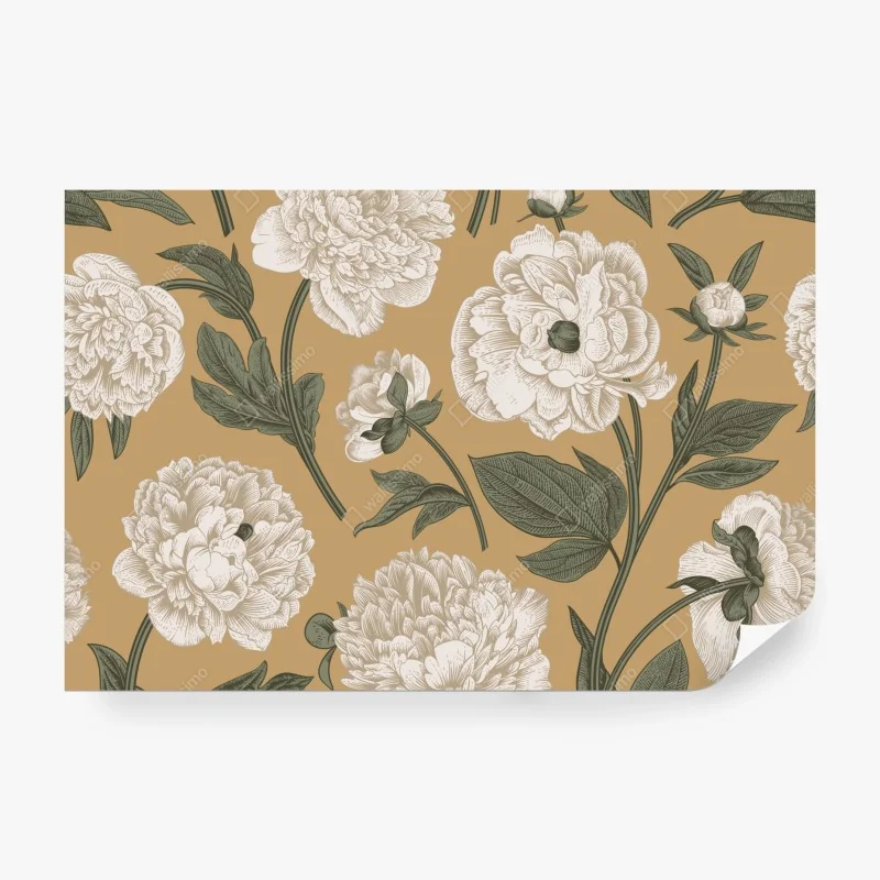 Fototapeta tropikalne kolibry i plumeria w akwareli – Wallissimo®