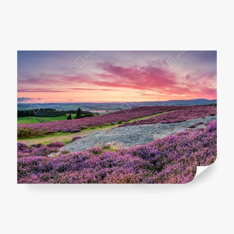 Fototapeta akwarelowa mapa fizyczna świata – Wallissimo®