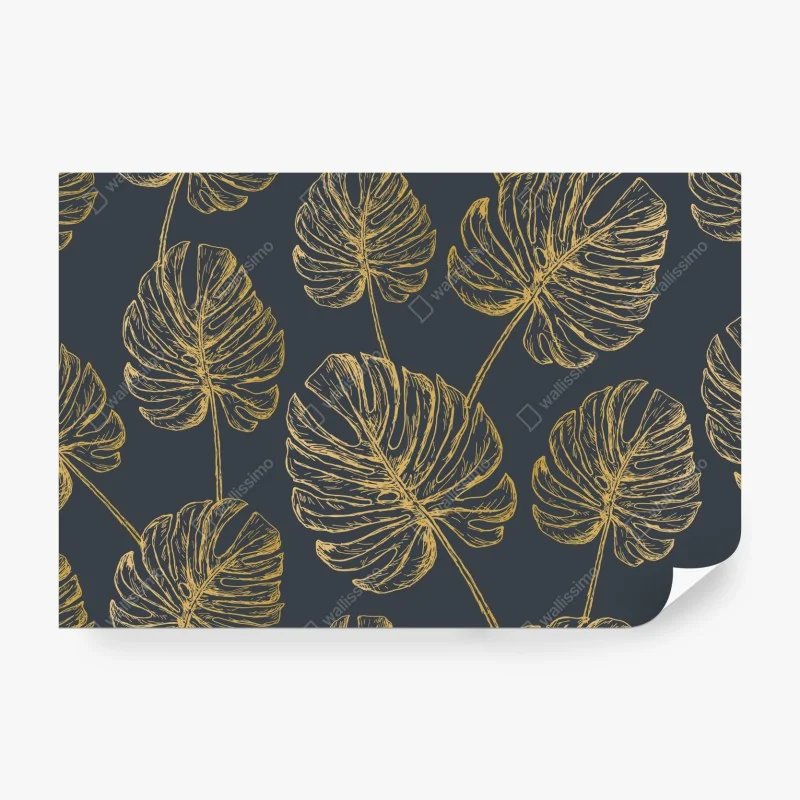 Fototapeta zimowy zamek w ośnieżonych górach – Wallissimo®