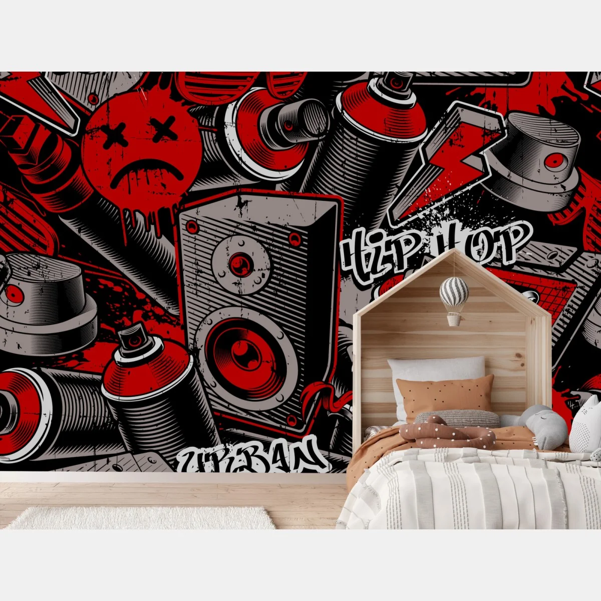 Fototapeta miejskie graffiti hip hop – Wallissimo® Fototapeta miejskie graffiti hip hop – Wallissimo®