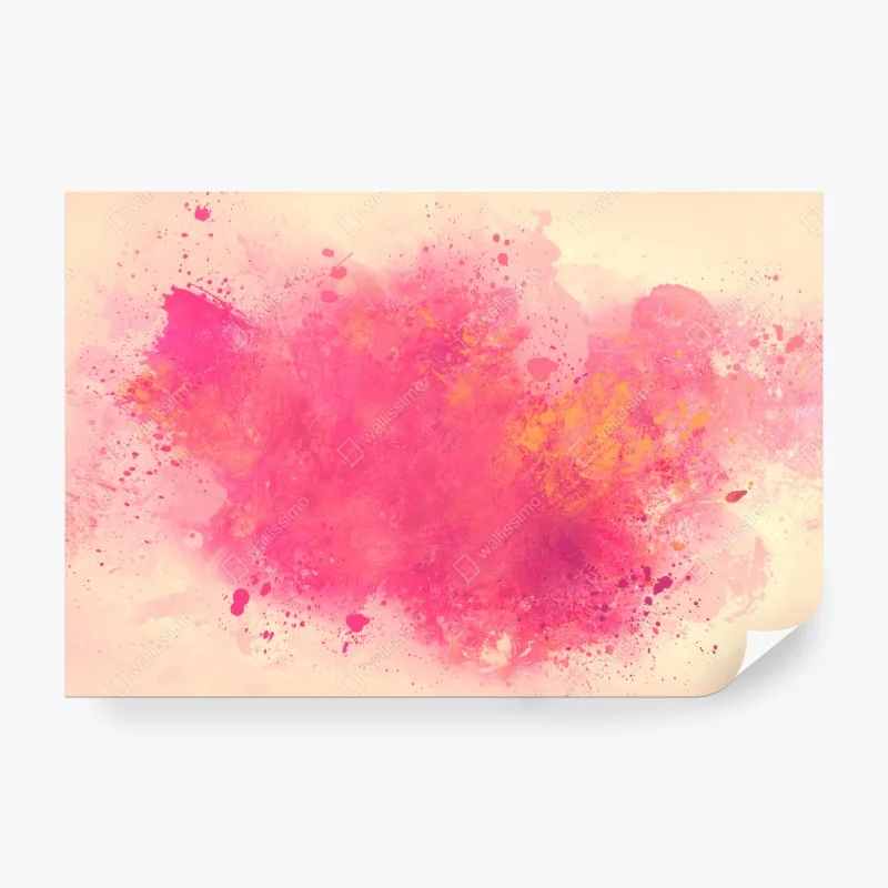 Fototapeta luksusowy złoty wzór kwiatowy na granacie – Wallissimo®