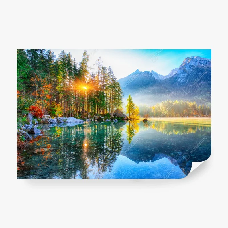 Fototapeta wzór z uśmiechniętymi buźkami – Wallissimo®